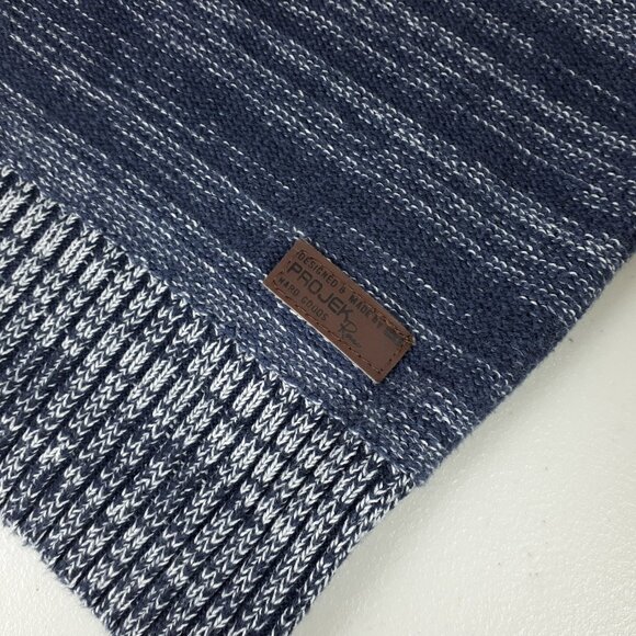 Projek Raw Blue Sweater Hoodie - Picture 4 of 15